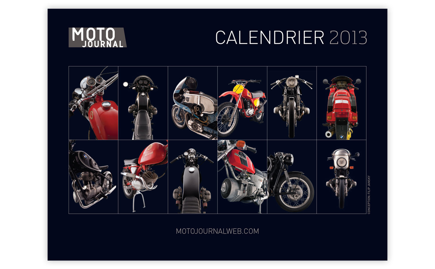 Moto Journal 2013 calendar